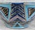 Vintage 16" Abstract Blue Art Pottery Centerpiece Bowl For Sale - Image 6 of 8