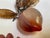 This hard stone carved plum would be a fabulous addition to any decorative lot of fruit or completely on it's own. The...