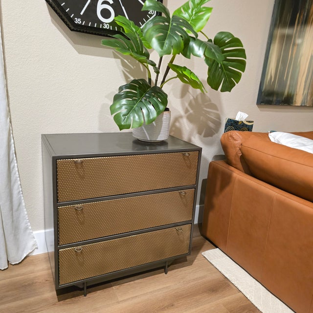 The Hendrick 3 Drawer Dresser is from the Four Hands' Rockwell Collection. It is a stunning piece of furniture that will...