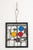 After Frank Lloyd Wright Avery Coonley House Design Glass Panel. Panel: 6.25" H x 5.5" W x 0.25" D. Provenance: The Estate...