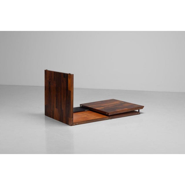 Foldable Desk Table by Jorge Zalszupin for Latelier, Brazil, 1959 For Sale - Image 9 of 18
