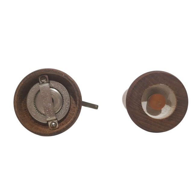 Teak Salt Shaker and Pepper Mill from Laurids Lonborg, Denmark, 1960s, Set of 2 For Sale - Image 6 of 8