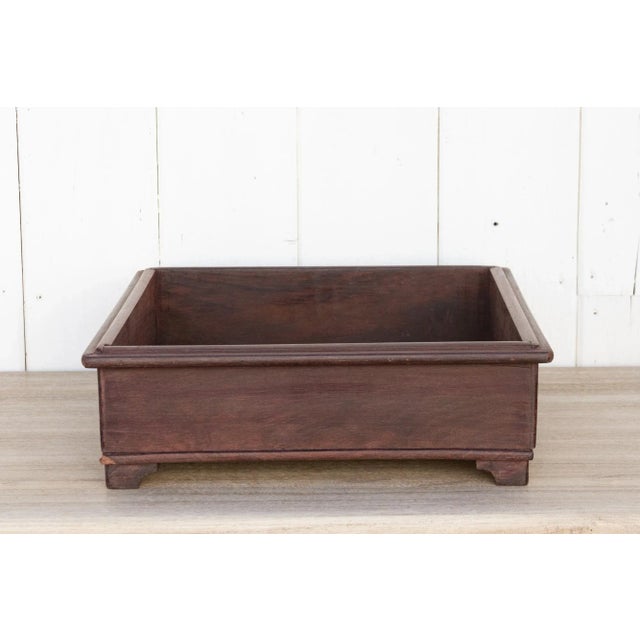 Wood Large Colonial Rosewood Spice Tray For Sale - Image 7 of 7