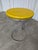 Vintage Bauhaus Yellow Bar Table in Chrome, 1970s For Sale - Image 11 of 18