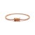 Early 21st Century 14k Rose Gold Petite 1.13ct. Diamond Tennis Bracelet For Sale - Image 5 of 7