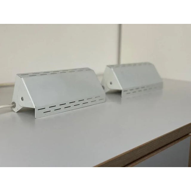 Danish Metal Wall Lamps, 1960s, Set of 2 For Sale - Image 11 of 11