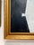 Contemporary Original B&w Abstract Painting in Antique Frame For Sale - Image 3 of 5