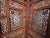 Mid 20th Century Moroccan Style Pierced Fruitwood 4-Panel Floor Screen For Sale - Image 11 of 13
