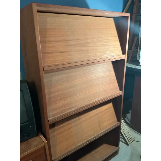 Mid-Century Modern Hans Wegner Teak Bookcase, 1960s Danish Mid-Century Modern For Sale - Image 3 of 13