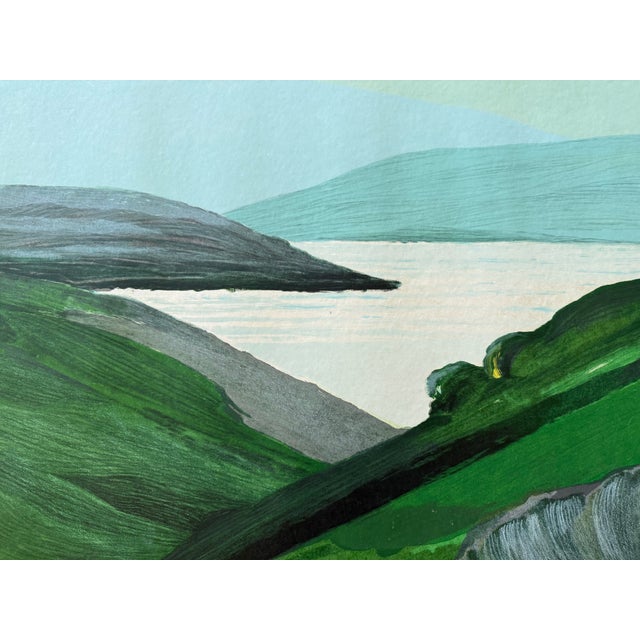This wonderful lithograph entitled Le Lac de Saint-Cassien is characteristic of the work of Roger Muhl (1929-2008). The...