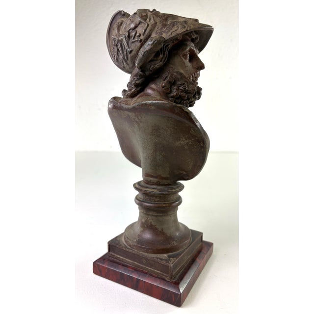Antique Greco Roman Sculpture of Telamonian Ajax For Sale - Image 9 of 10