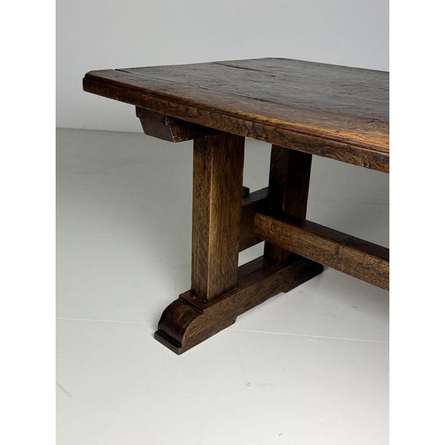 Belgian Monastery Table in Oak For Sale - Image 4 of 18