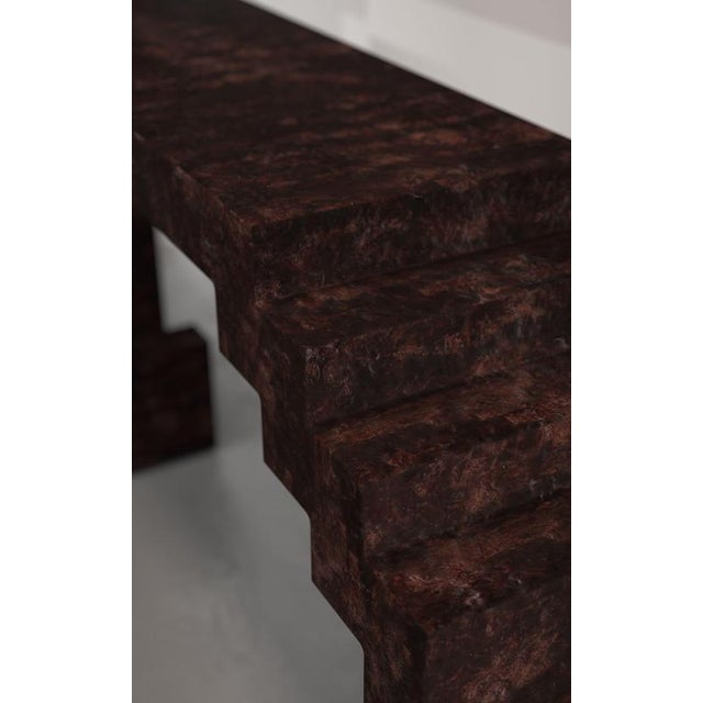 Contemporary Mont Console Table by Studio Karen B For Sale - Image 3 of 7