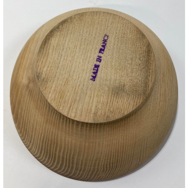 Vintage French Hand-Carved Wood Bowl or Trinket Dish For Sale In Kansas City - Image 6 of 6