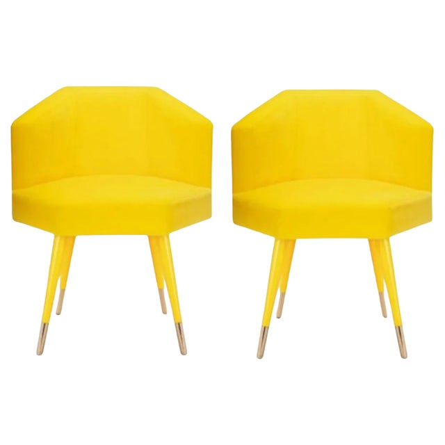 Set of Beelicious Dining Chairs by Royal Stranger For Sale