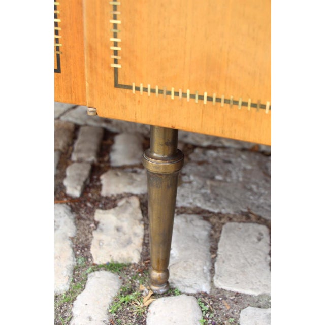 Wood Sideboard by Jules Leleu, 1950s For Sale - Image 7 of 16