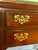 Wood 1980’s Ethan Allen Georgian Court Mahogany Nightstands With Glass Tops & Brass Hardware - A Pair For Sale - Image 7 of 18
