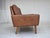 Wood Danish 3-Seater Sofa in Brown Leather, 1970s For Sale - Image 7 of 18