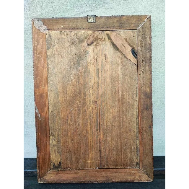 1920s Pre-War Icon of St. Michael the Archangel, 1920s, Beech For Sale - Image 5 of 6