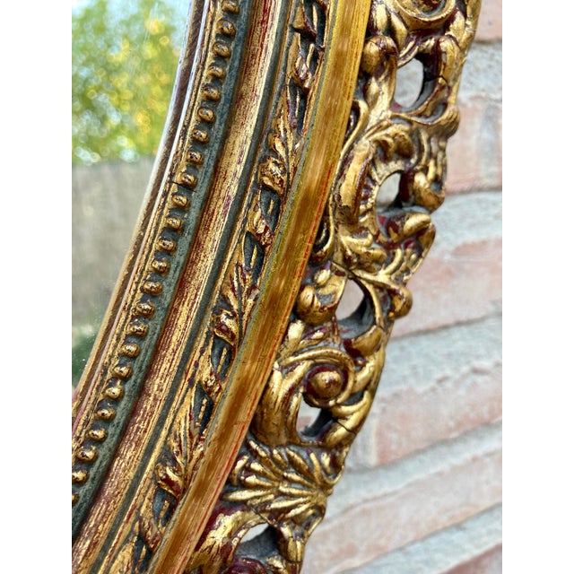 Early 20th Century French Giltwood Wall Mirror For Sale - Image 12 of 18