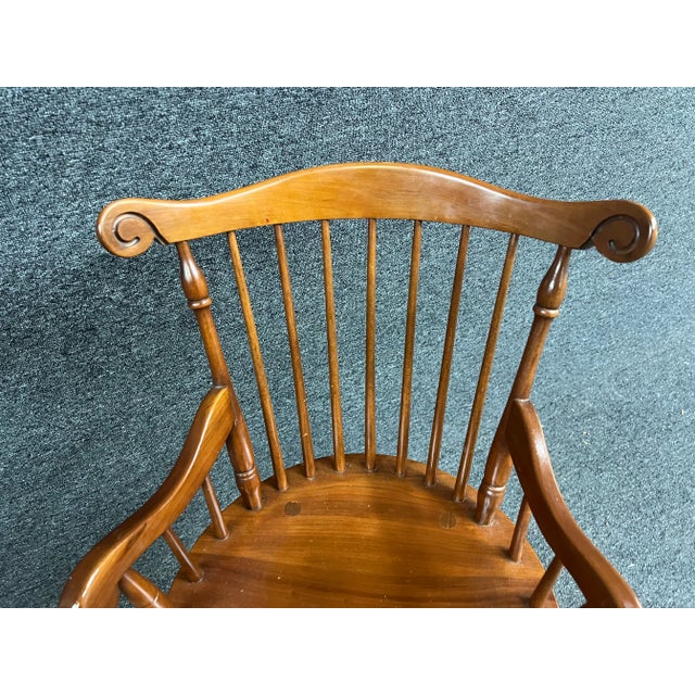 Frederick Duckloe Windsor-back youth/high chair.