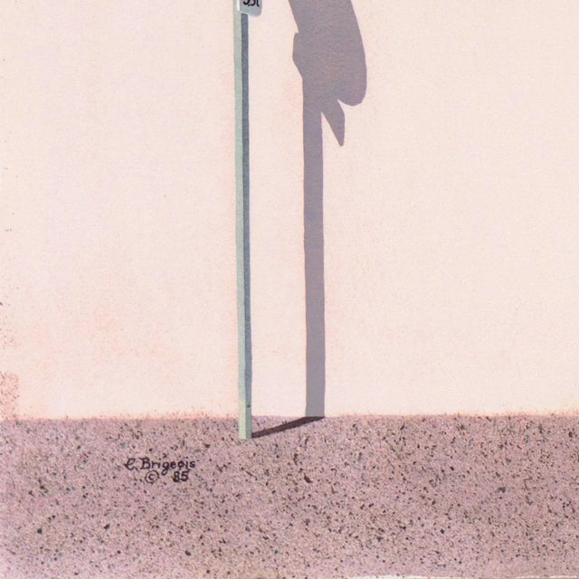 Signed lower right, 'E. Brigeois' for Evelyne Brigeois (French, 1946-2016) and dated 1985; additionally signed, verso,...