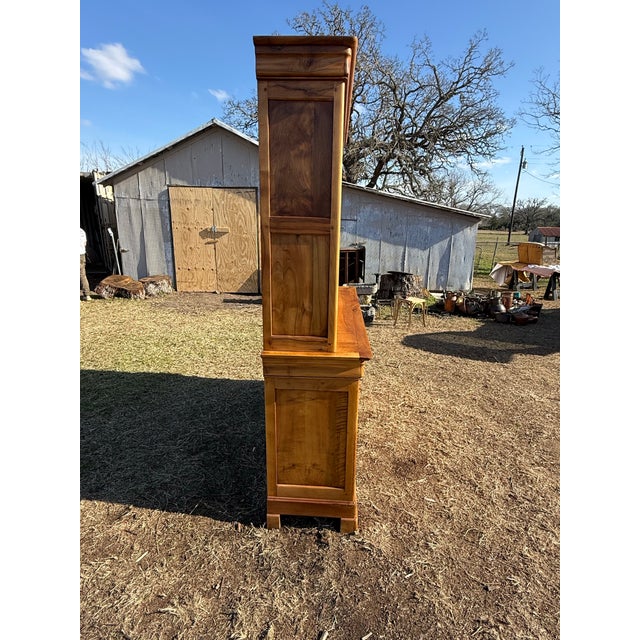 Louis Philippe 19th Century French Louis-Philippe Solid Walnut Bookcases For Sale - Image 4 of 16