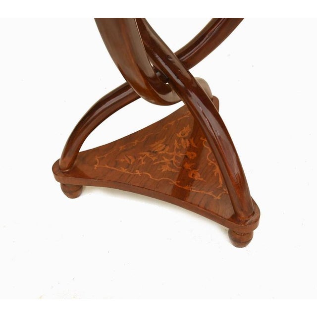 Art Nouveau Revival Side Tables, Set of 2 For Sale - Image 3 of 4