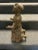 19th Century Antique Kneeling Wood Carved Santos Figure For Sale - Image 4 of 17
