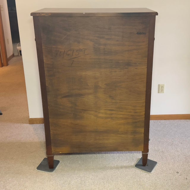 American Vintage Henredon Heritage Highboy Chest For Sale - Image 3 of 11