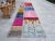 Hallway Vintage Colourful Runner Rug For Sale - Image 9 of 10