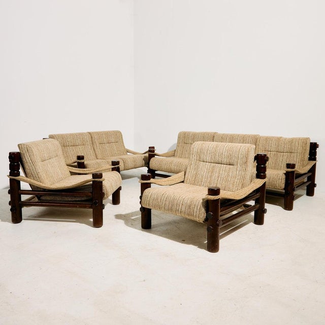 Björn Sofa Set from Aleksander Kuczma, 1970s Set of 4 For Sale - Image 16 of 16