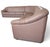 Natuzzi 1990s Postmodern Soft Mauve Pink Leather Center Sectional Sofa Styled After Salotti for Natuzzi Wilma Sofa - 4 Piece For Sale - Image 4 of 12