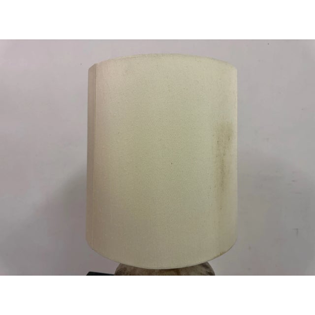 Mid-Century Ceramic Table Lamp in Speckled Finish, 1960s For Sale - Image 4 of 9