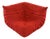 Michel Ducaroy for Ligne Roset Togo Corner Armless Side Chair, Alcantara Goya Red For Sale