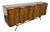 Therien Studio Workshops for Dessin Fournir Serpentine Rosewood Credenza For Sale