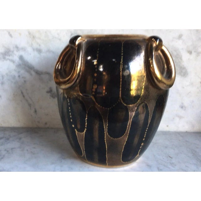 1930s Louis Dage Art Deco Vase For Sale - Image 11 of 13