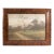 Watercolor Painting of a Country Landscape by Edward R. Sitzman For Sale