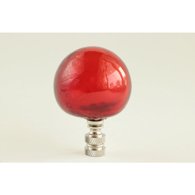 Upgrade your existing lighting or add a distinctive finishing touch to any table lamp with a designer lamp finial. Crafted...