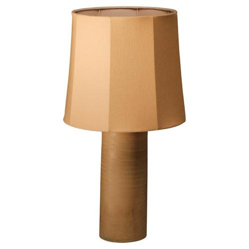 Not Yet Made - Made To Order Sand Large Sonora Linen Table Lamp by Nassi For Sale - Image 5 of 5
