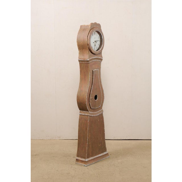 19th Century A Swedish Mora Floor Clock, 19th Century For Sale - Image 5 of 11