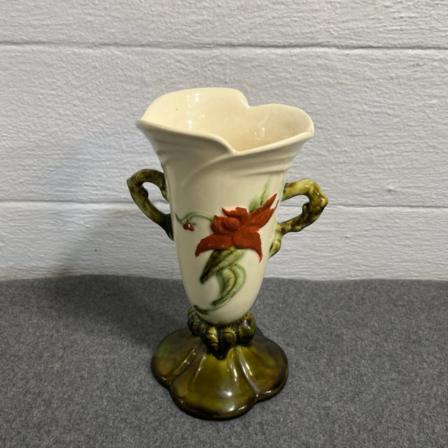 Vintage Hull Pottery Woodland Vase (Usa) For Sale - Image 9 of 9