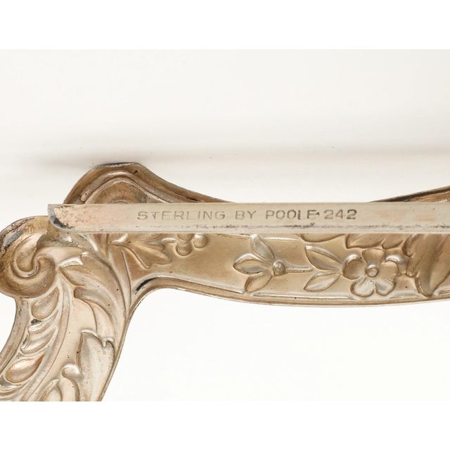 Antique English Silver Frame For Sale - Image 4 of 9