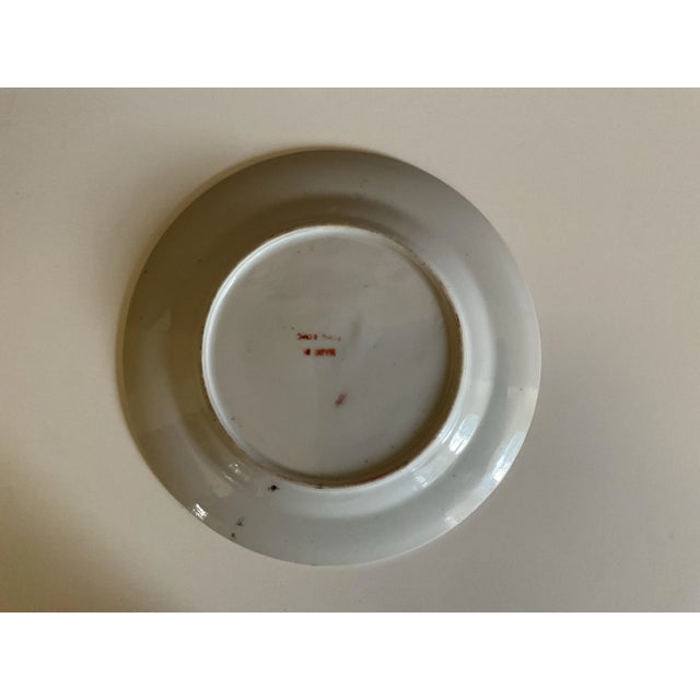 Vintage 6.5" Bok Choy/Famille Verte Plate For Sale - Image 4 of 5