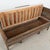 Gustavian (Swedish) 19th Century Swedish Gustavian Original Teal Blue Painted Pine Bench For Sale - Image 3 of 14