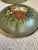Vintage Floral Convex Paintings - a Pair For Sale - Image 4 of 10