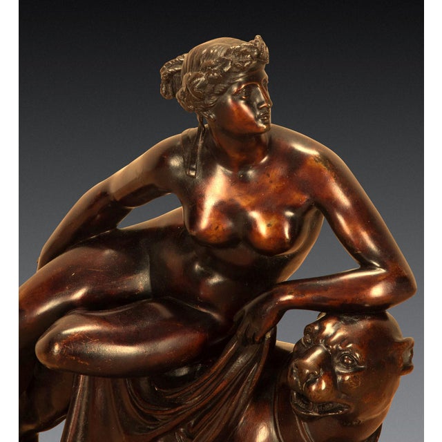 Metal Ariadne and the Panther, 1830, Bronze For Sale - Image 7 of 8