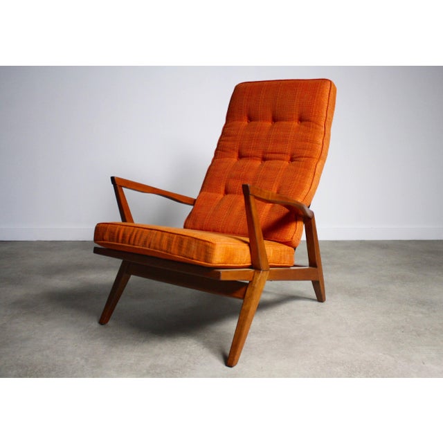 About this Mid Century Modern Architectural Lounge Chair Stunning chair! Extremely comfortable. Its ready to complete the...