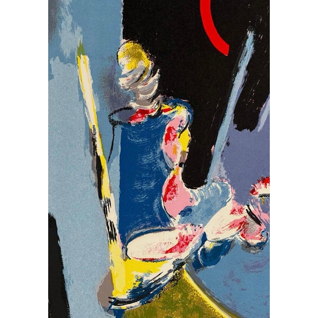 Apolinary Smolarek, Frukost, 1980s, Color Lithograph on Paper For Sale - Image 9 of 10