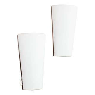Wall Lamps from Glashutte Limburg, Set of 2 For Sale
